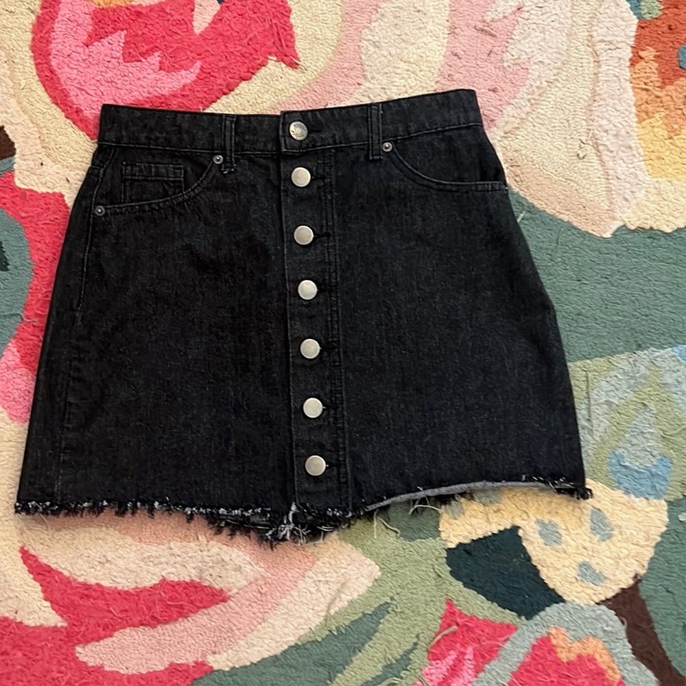 Cute denim skirt